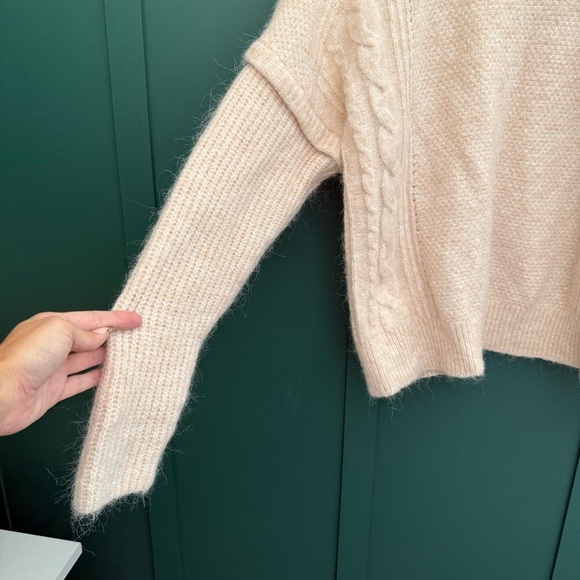Madewell Havener Cable Pullover Sweater - Picture 4 of 11